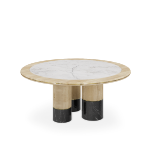 ANJELICA ROUND DINING TABLE BY COVET COLLECTION
