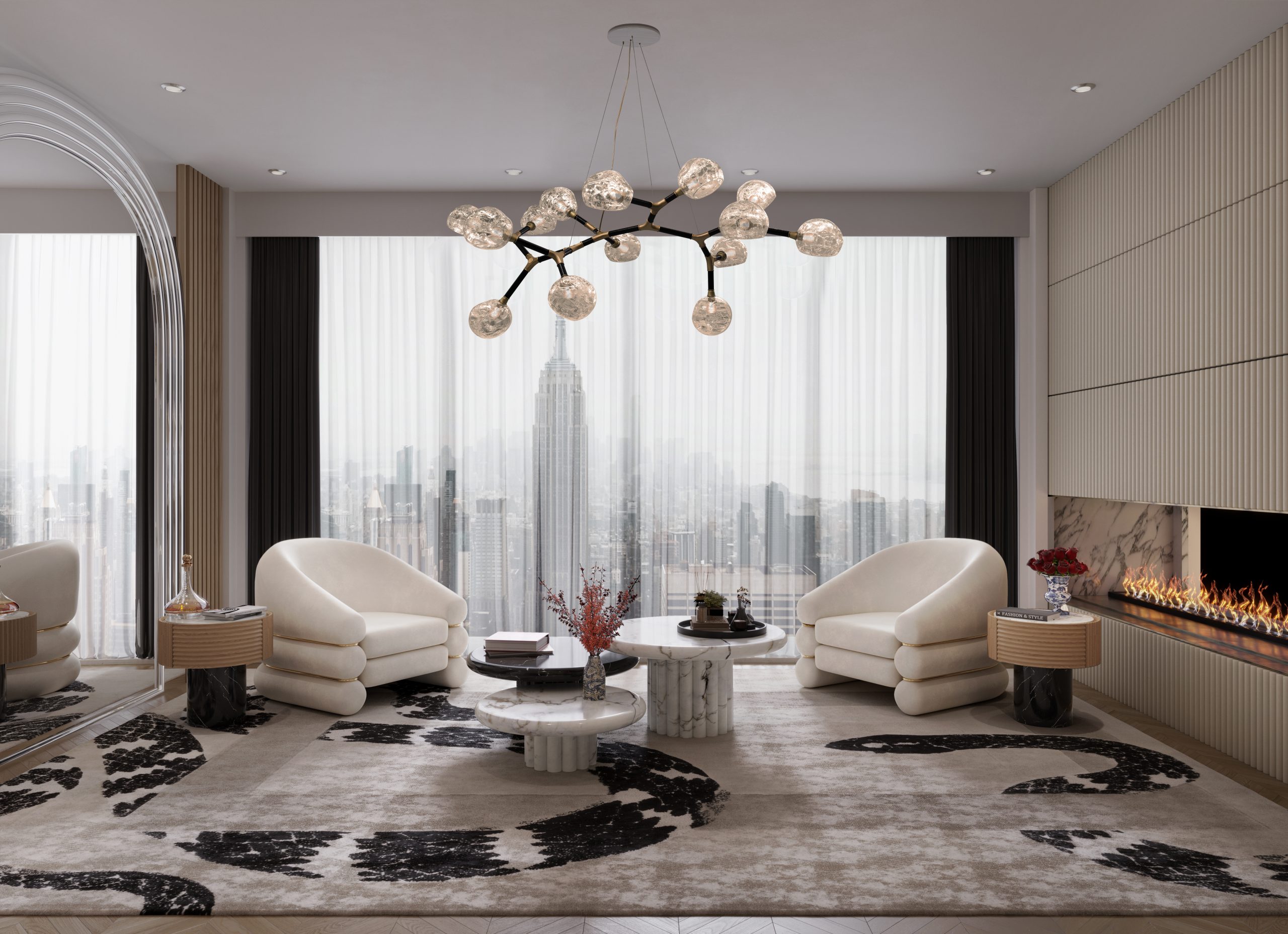 THE LUXURY OF CONTEMPORARY LIVING ROOM INSPIRATION