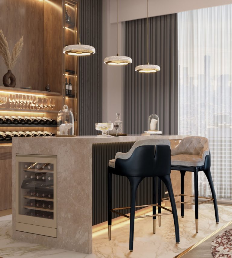 Image showcasing COCKTAIL HOUR: A CURATED LUXURY HOME BAR - Covet Collection