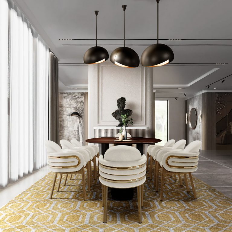 A JOURNEY INTO THE WORLD OF LUXURY DINING ROOM WITH VIVID COLORS ...