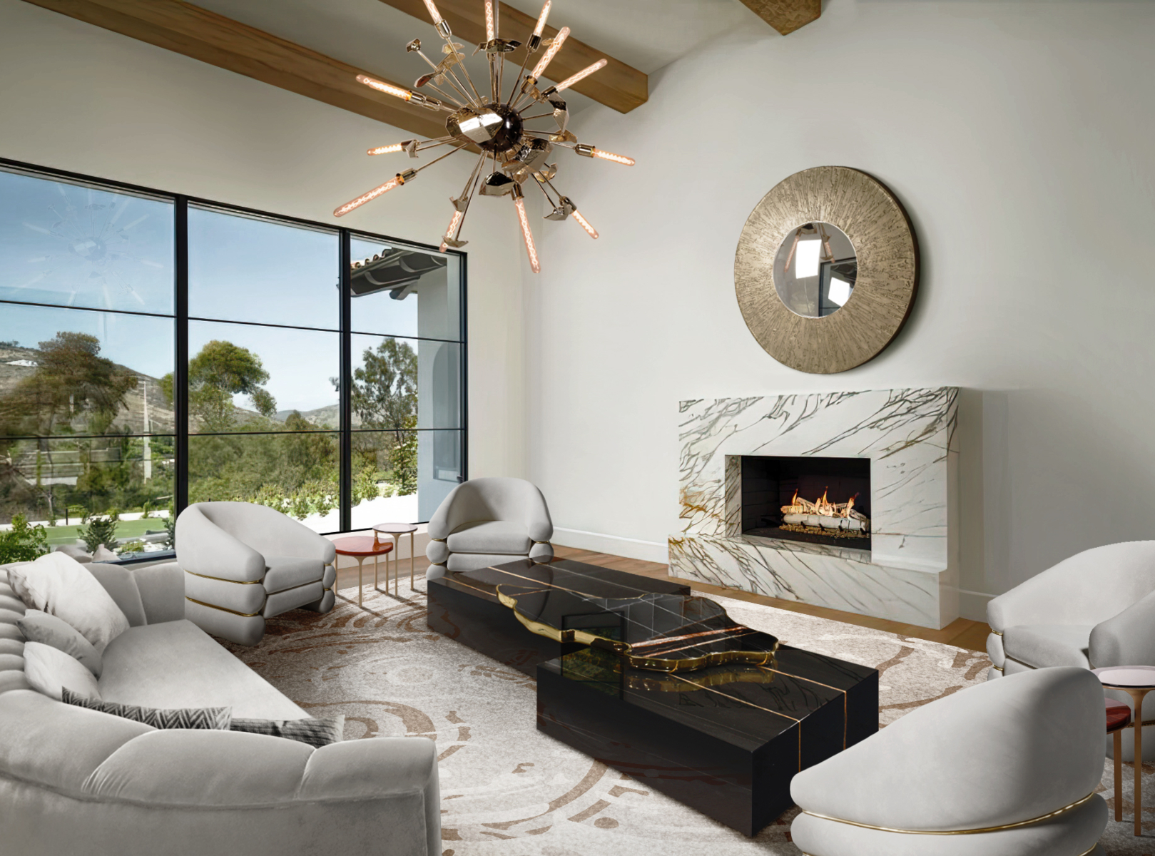 EMBRACING THE ELEGANCE:THE ERA OF NEUTRAL LUXURY LIVING ROOMS