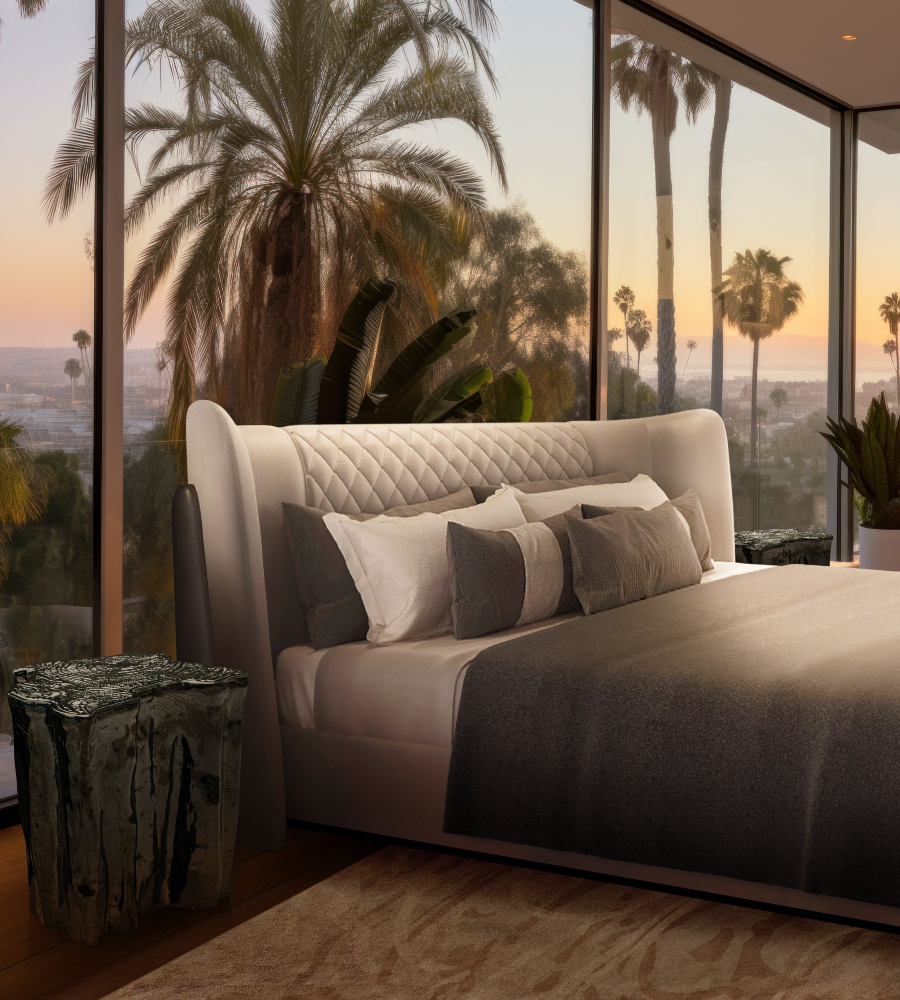 LUXURY REDEFINED: A BOUTIQUE BEDROOM DESIGN IN LOS ANGELES