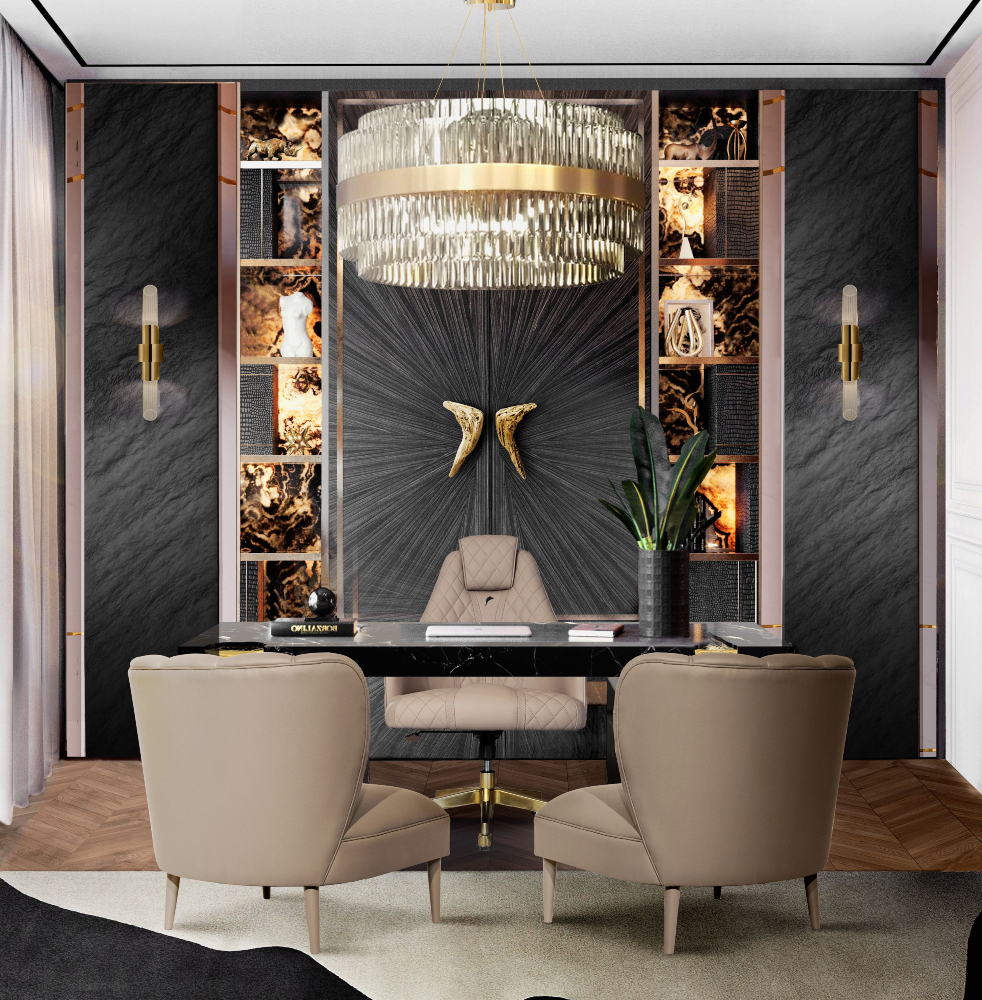 AUTUMN OPULENCE: CRAFTING TIMELESS ELEGANCE IN LUXURY OFFICE