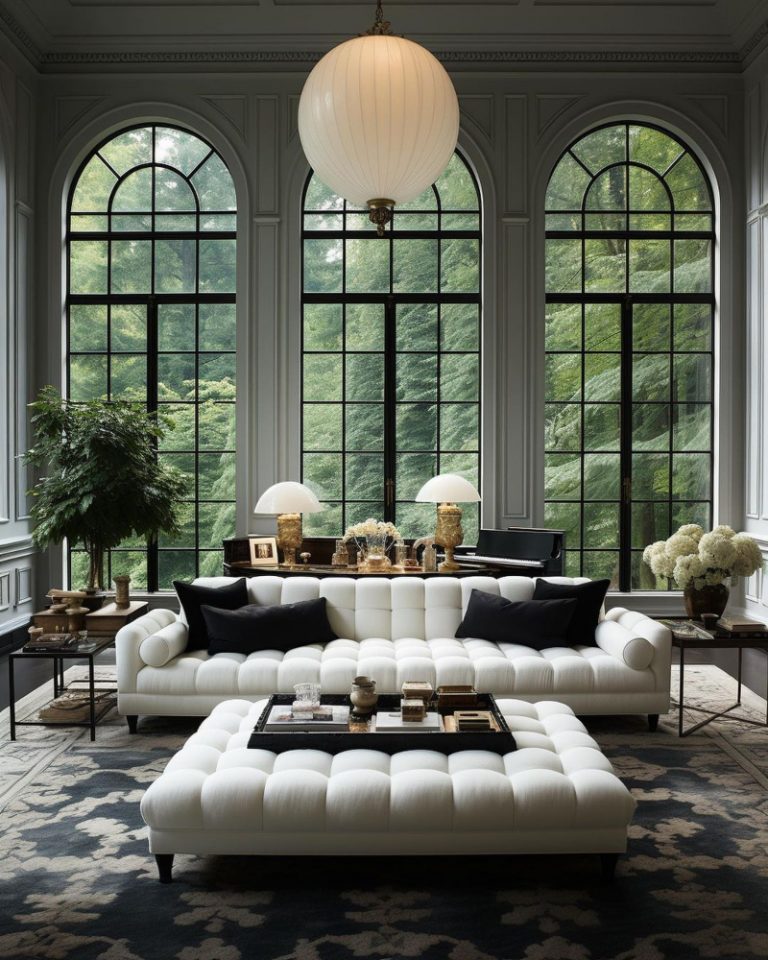 THE TIMELESS ELEGANCE OF A MODERN CLASSIC LIVING ROOM - Covet Collection