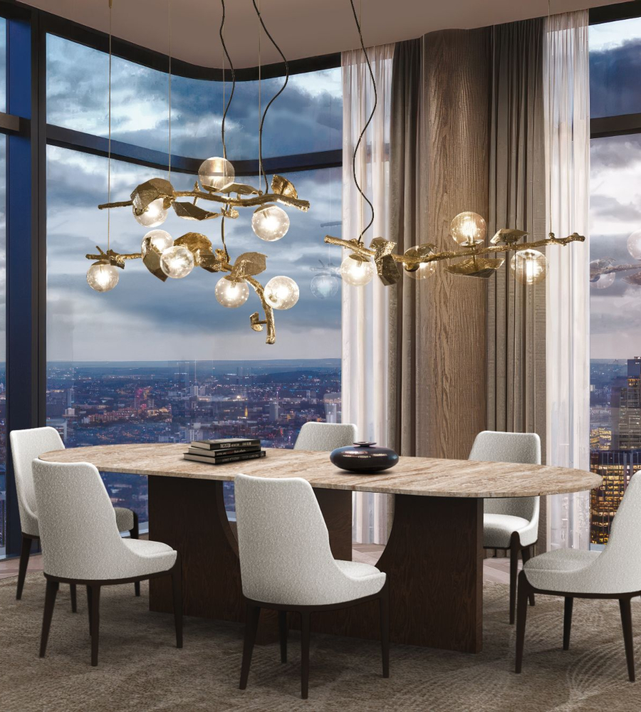 ART OF LIVING WELL: A MODERN DINING ROOM IN NEW YORK