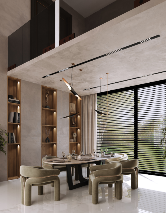 The Essence of a Luxury Modern Dining Room